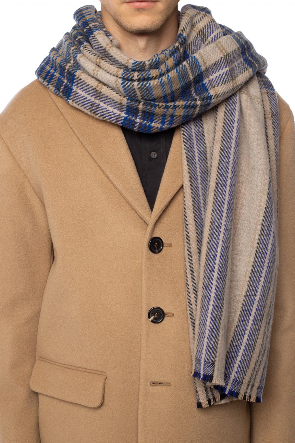 Acne Studios 'Cassiar' patterned scarf | Men's Accessories | Vitkac